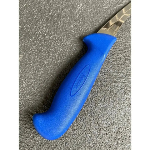 Diekensen 6' Curved Stiff Boning Knife Blue Handle AllYourBlades