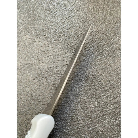 Diekensen 6' Narrow Blade Boning Knife White Ridged Grip Handle AllYourBlades