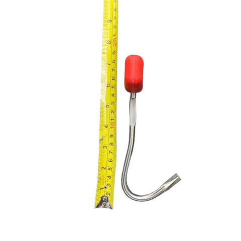 Diekensen 6 Inch Stainless Steel Boning Hook Red Handle BH-02