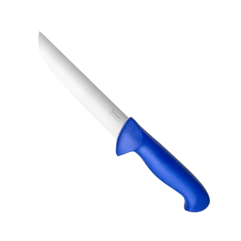 Diekensen 8 Inch  Straight Carving Knives for Meat Wide Blade Blue Handle B08013