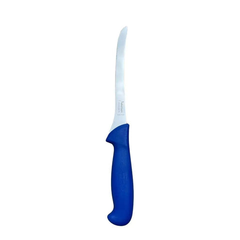 Diekensen 8"  Narrow Fish Filleting Knife Flexible Blue Handle AllYourBlades