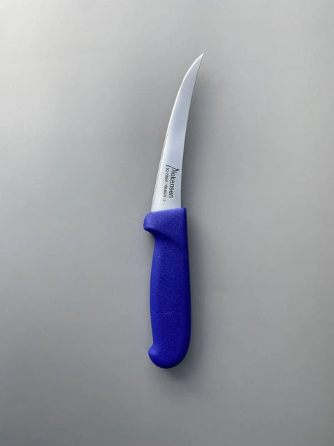 Diekensen Butchers 5" 13cm & 6'' 15cm Curved Narrow Boning Knife Duo Set Blue AllYourBlades