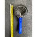 Diekensen Reversible Stainless Steel Curry Comb with Soft Touch Grip Blue AllYourBlades