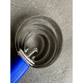 Diekensen Reversible Stainless Steel Curry Comb with Soft Touch Grip Blue AllYourBlades