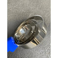 Diekensen Reversible Stainless Steel Curry Comb with Soft Touch Grip Blue AllYourBlades