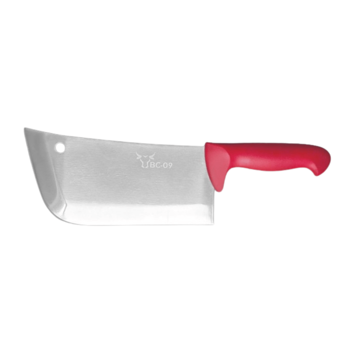 Meat Cleaver: High-Quality Stainless Cleaver Heavy Duty Blade Red ...