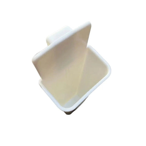 DMD Plastic Oval Knife Scabbard White DMD