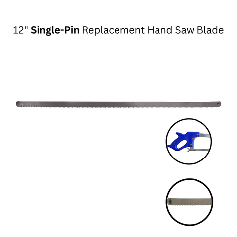 Handsaw Blades Replacement for Kam-Lok Style Meat Saw Blade 12"-25"