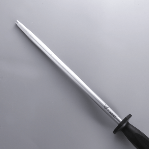 J.West 12"/30cm Professional Butcher’s Sharpening Steel - Regular Cut Round JP11