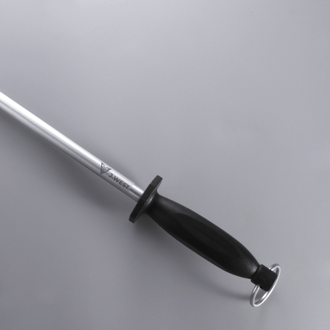 J.West 12"/30cm Professional Butcher’s Sharpening Steel - Regular Cut Round JP11