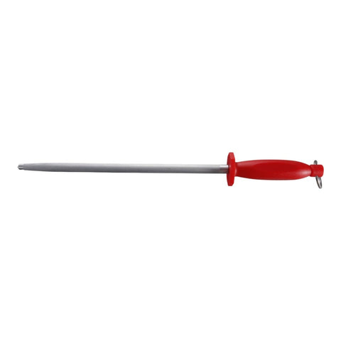 J.West 12"/30cm Professional Butcher’s Sharpening Steel - Regular Cut Round