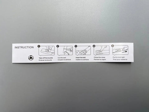 TPU Belt  Attached with Steel Holder and Stainless Steel Chain AllYourBlades