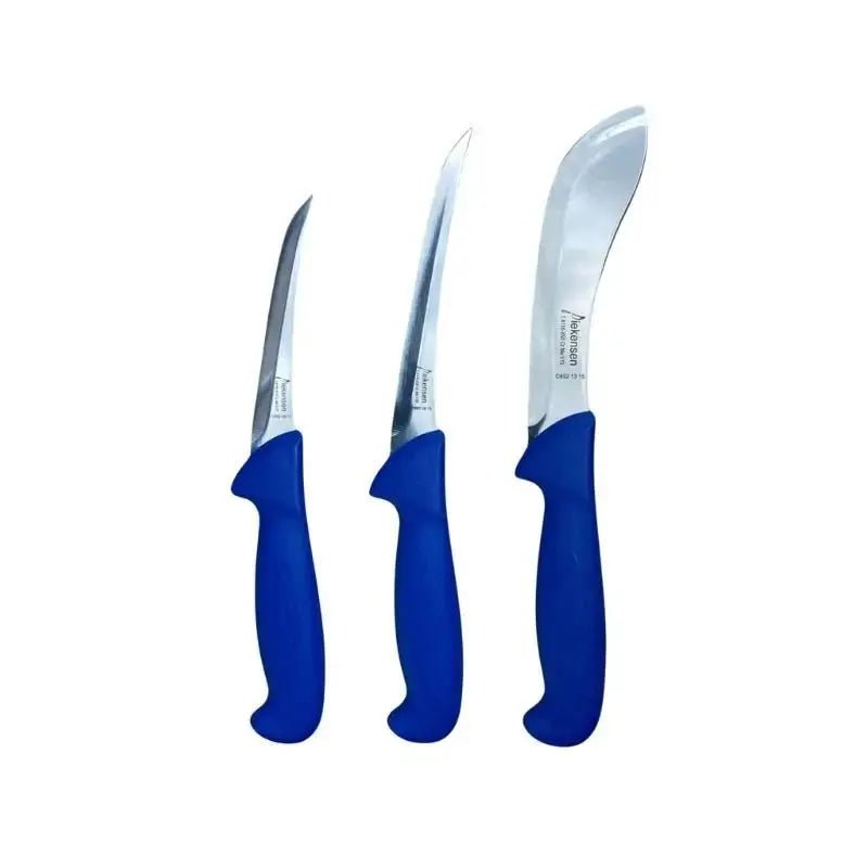 Butcher Set Butcher Knife Set for Meat Processing - Skinning Knife & Boning Knife ...