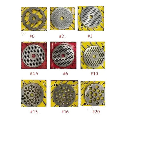 Mincer Plate Parts No.42 Sizes - 0,2,3,4.5,6,10,13,16 & 20mm Holes MP#42