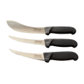 a pair of knives sitting next to each other