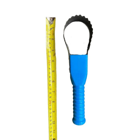 Stainless Steel Fish Scaler PVC Blue Handle FS01