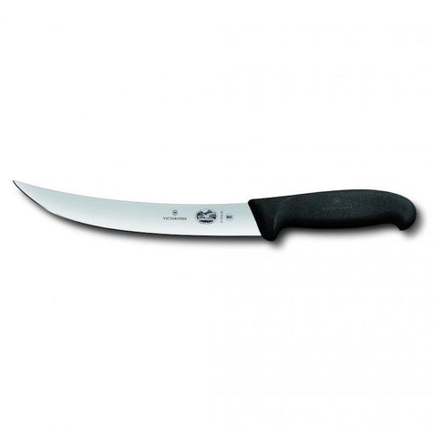 Victorinox 8" / 20cm Narrow Curved Breaking Knife With Fibrox Handle Black 5.7203.20