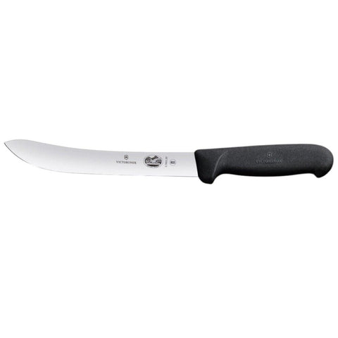 Victorinox 8" Slicing Knife Bullnose Narrow 20cm Black Handle 5.7603.20
