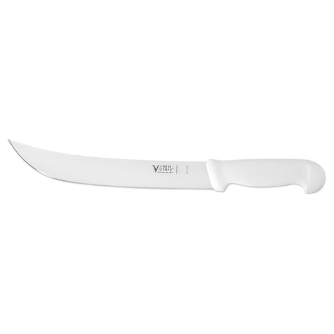 Victory Knives 10" Steak Knife 25cm Scimitar Wide Blade Slicing Breaking Knife