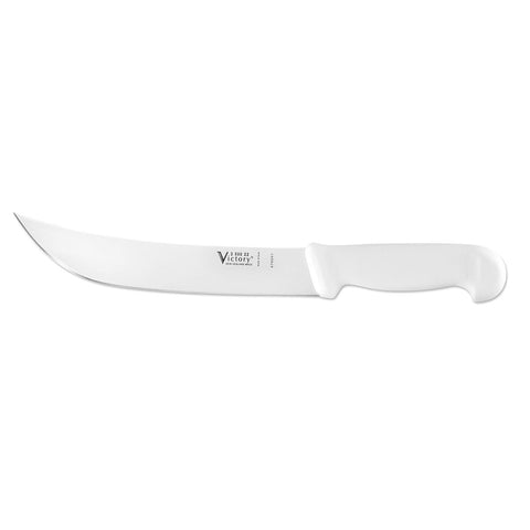 Victory Knives 8" Steak Knife 22cm Scimitar Wide Blade Slicing Breaking Knife