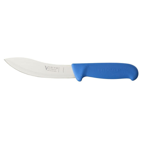 Victory Knives Sheep Skinning Knife Hollow Ground Blue 15cm