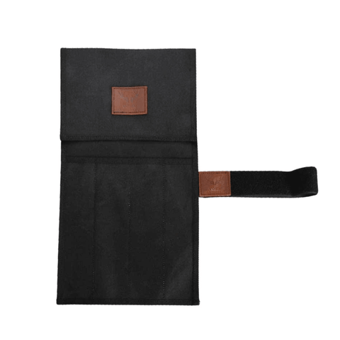 Vorn Antlorex 4PCS Farm Butcher Knife Set with 12" Sharpening Steel & Canvas Wrap