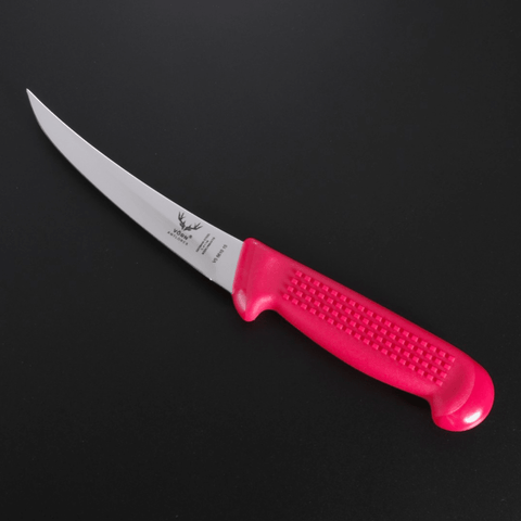 Vorn Antlorex 6" Curved Stiff Hollow Ground Butcher Boning Knife – 15 cm German Steel