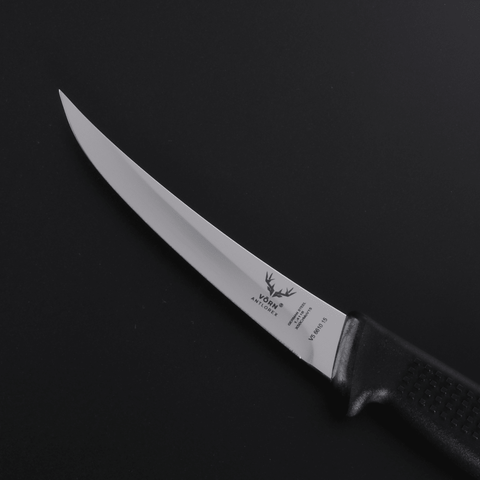 Vorn Antlorex 6" Curved Stiff Hollow Ground Butcher Boning Knife – 15 cm German Steel