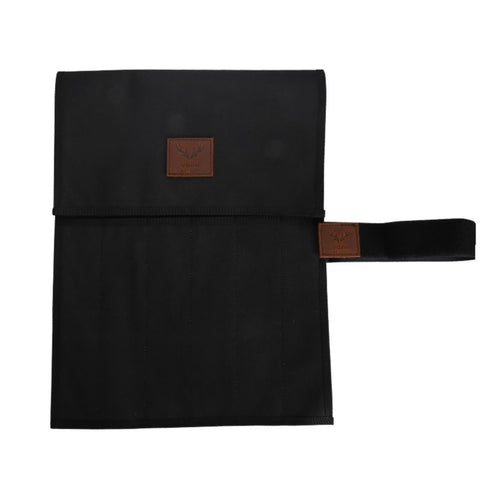 Vorn Antlorex 6PCS Premium German Steel Farm Butcher Knife with 12" Sharpening Steel & Canvas Wrap