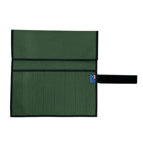 Zoro Forgas 8PCS Ultimate Sportsmans Knife Package Set with Canvas Wrap