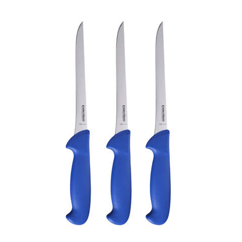 Zoro Forgas Butchers 7" Straight Filleting Knife Semi-Flex 18cm